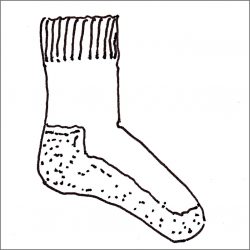 Socken und Strümpfe